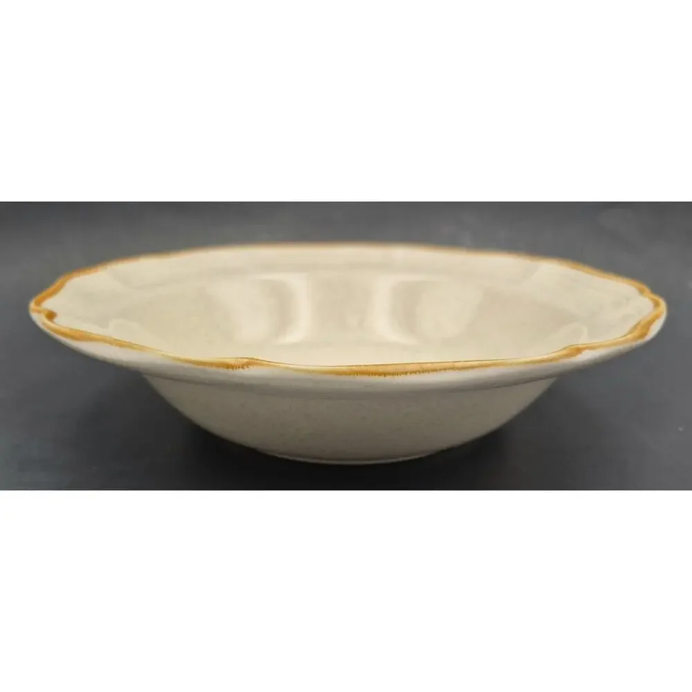 Vintage Mikasa Garden Club Stoneware Serving Bowl 8.5x2